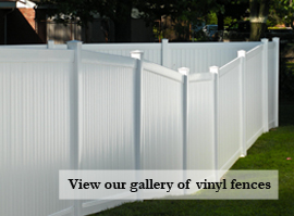 Picture link to view Commercial Vinyl Fence Gallery