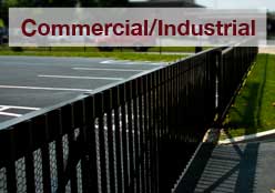 Rollover Button for Commercial Fence